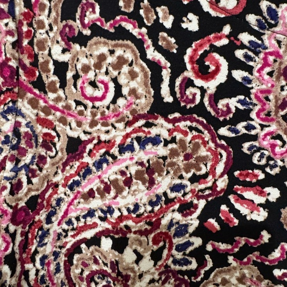 J Jill Paisley 3/4” Sleeve dress - Picture 2 of 6